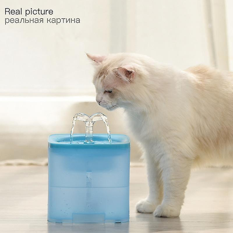 Foto 3 pulgar | Fuente De Agua Automática Para Gatos Huoguo 2.0l Con Alimentador Automático Azul - Venta Internacional.