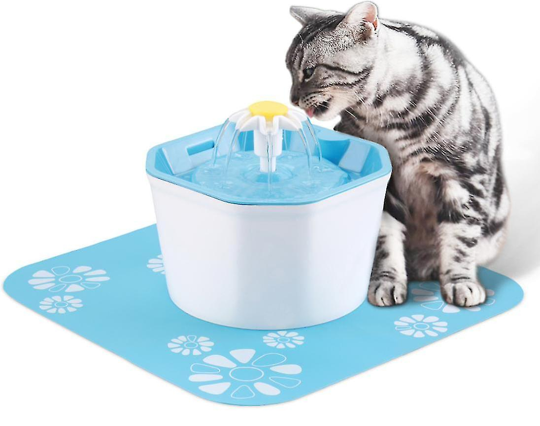 Foto 2 pulgar | Fuente Automática De Agua Para Mascotas Huoguo Para Gato Y Perro 1.6l - Venta Internacional.