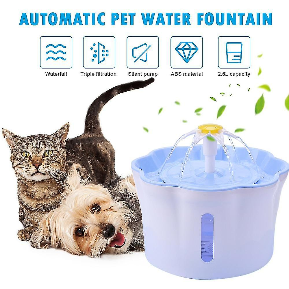 Foto 4 pulgar | Fuente Automática De Agua Para Mascotas Huoguo Para Gato Y Perro 1.6l - Venta Internacional.