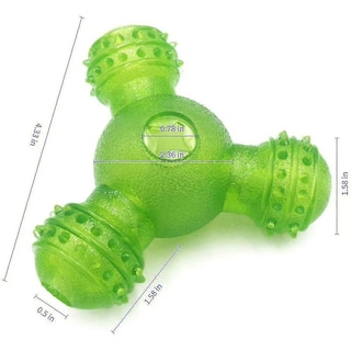 Foto 4 | Puzle Interactivo Para Perros Huoguo Dog Treat Ball, Color Verde - Venta Internacional.