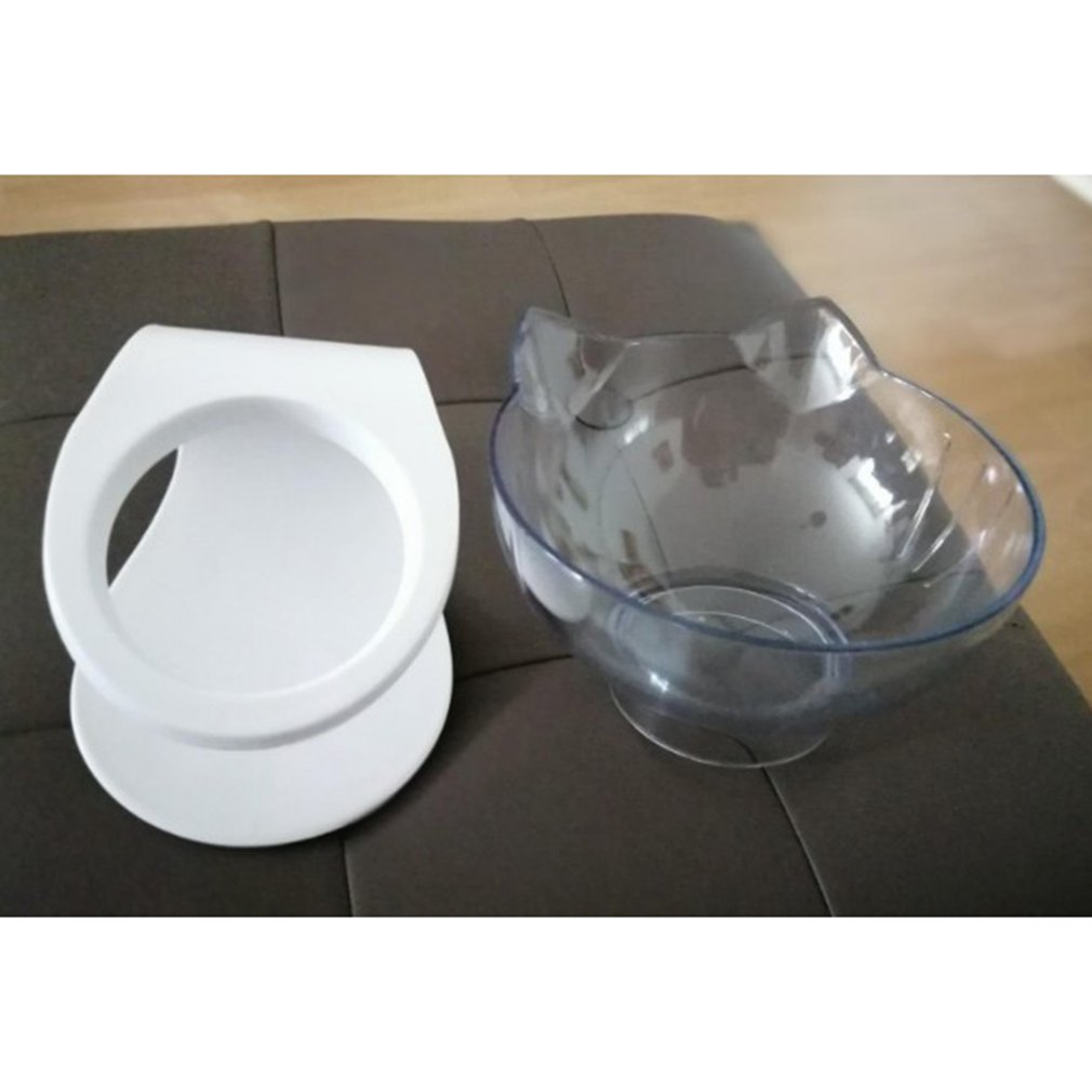 Foto 4 pulgar | Cuenco Para Perros Pet Bowl Con Lavabo Oblicuo De 15 Grados, Blanco, Doble Boca - Venta Internacional.