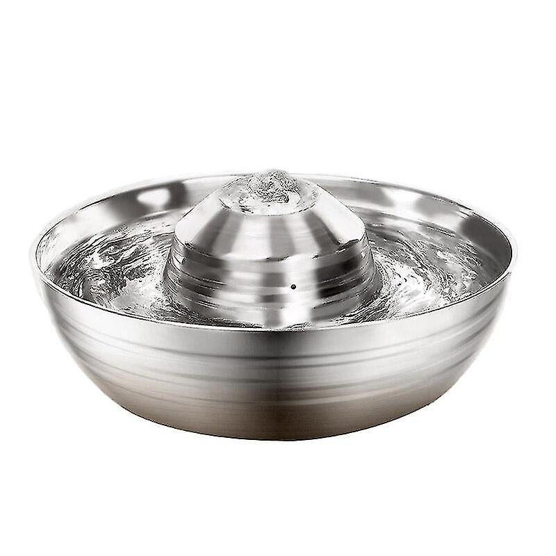 Foto 2 pulgar | Fuente De Agua Automática Para Gatos Huoguo De Acero Inoxidable - Venta Internacional.