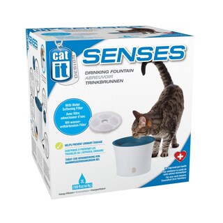 Foto 3 | Fuente De Agua Catit Design Senses De 3 Litros Con Cartucho Suavizante - Venta Internacional.