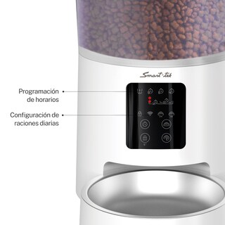 Foto 2 | Racionador Automático para Mascotas Control Móvil 4 l Programable con Plato de Acero Inoxidable