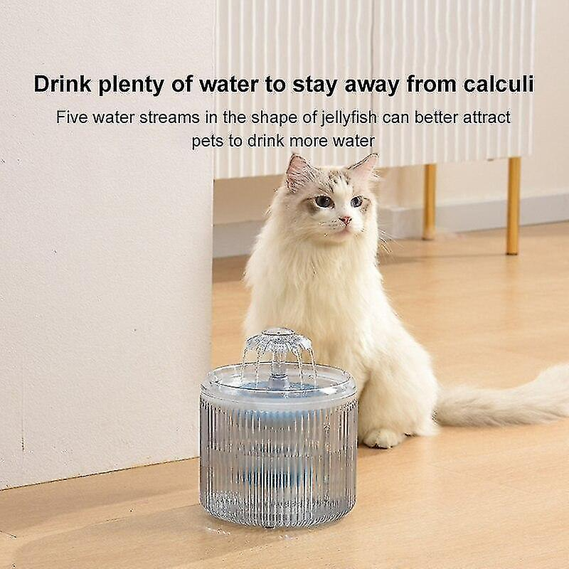 Foto 5 pulgar | Dispensador De Agua Automático Para Mascotas Huoguo 1.8l - Venta Internacional.