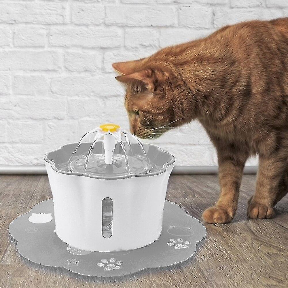 Foto 3 pulgar | Fuente De Agua Para Perros Y Gatos Huoguo De 2,6 L Con Tapete Incluido - Venta Internacional.