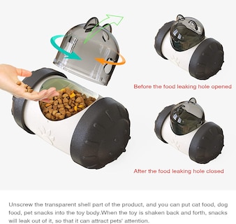 Foto 4 | Vaso Para Mascotas Huoguo Dog Leaky Food Interactive Para Mascotas - Venta Internacional.