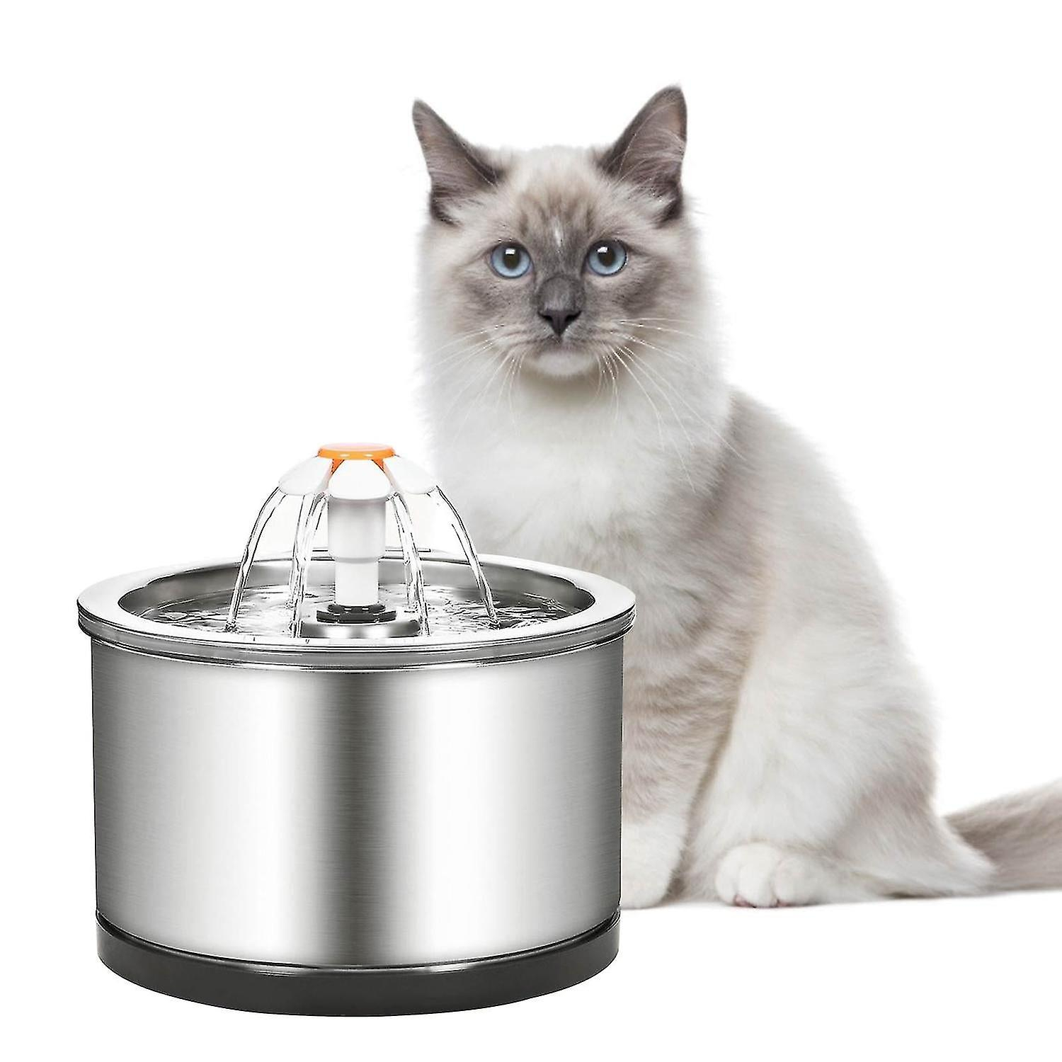 Foto 2 | Dispensador De Agua Para Mascotas Huoguo, Fuente Automática Para Beber Para Gatos, 2,5 L - Venta Internacional.