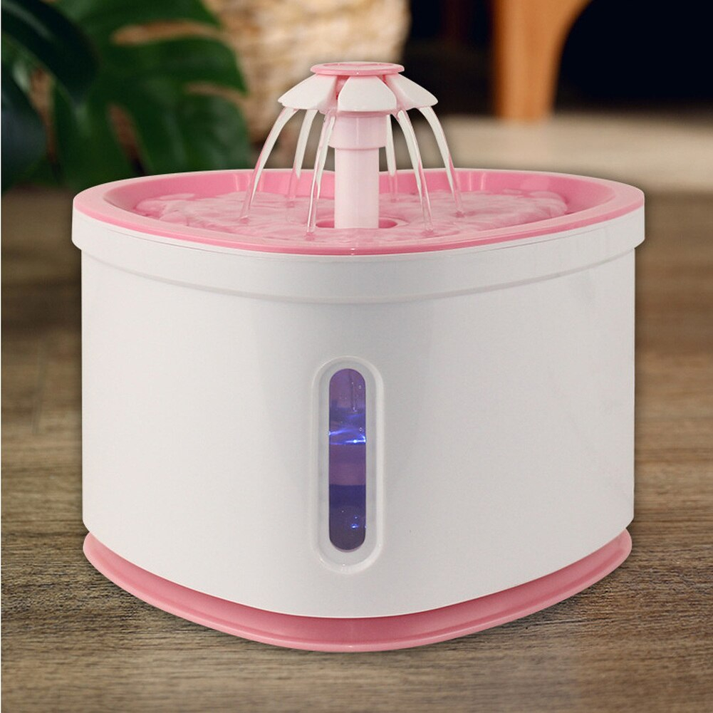 Foto 3 pulgar | Fuente De Agua Automática Para Gatos Httn 2.0l Con Luz Nocturna Led - Venta Internacional.