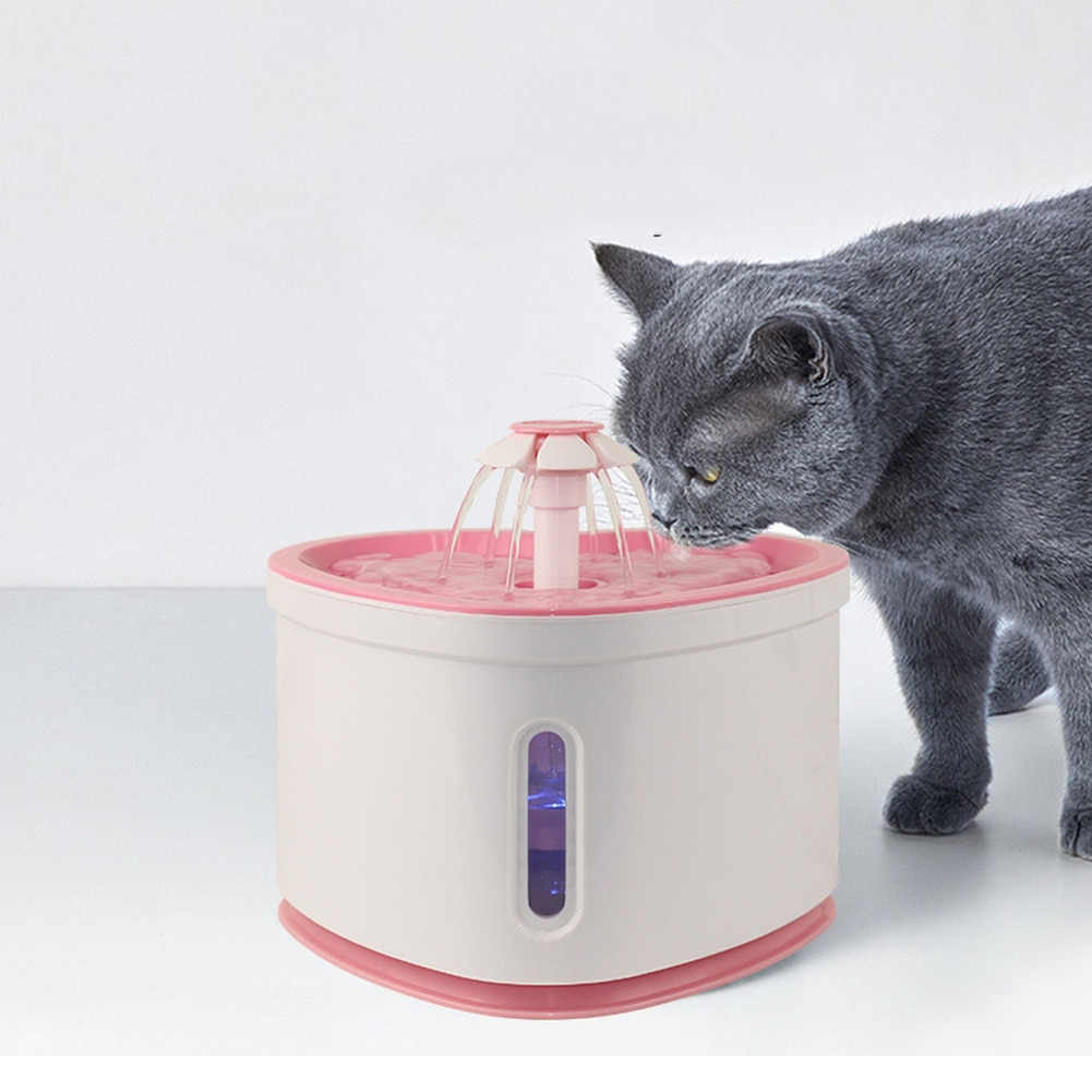 Foto 6 pulgar | Fuente De Agua Automática Para Gatos Httn 2.0l Con Luz Nocturna Led - Venta Internacional.