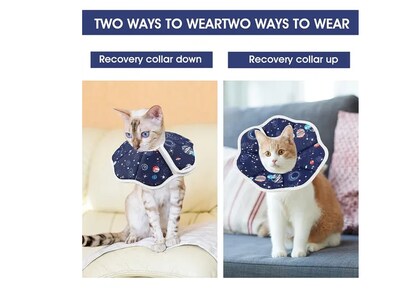 Foto 3 | Collar Xtellar Isabelino De Cono Para Mascotas Plegable Y Ajustable