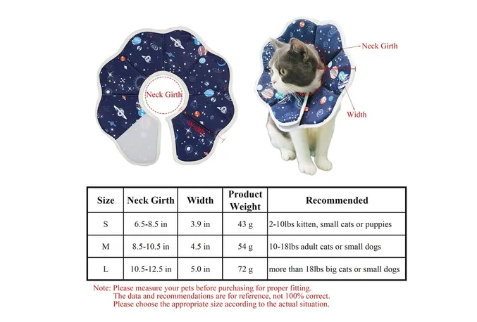 Foto 3 pulgar | Collar Xtellar Isabelino De Cono Para Mascotas Plegable Y Ajustable Talla L