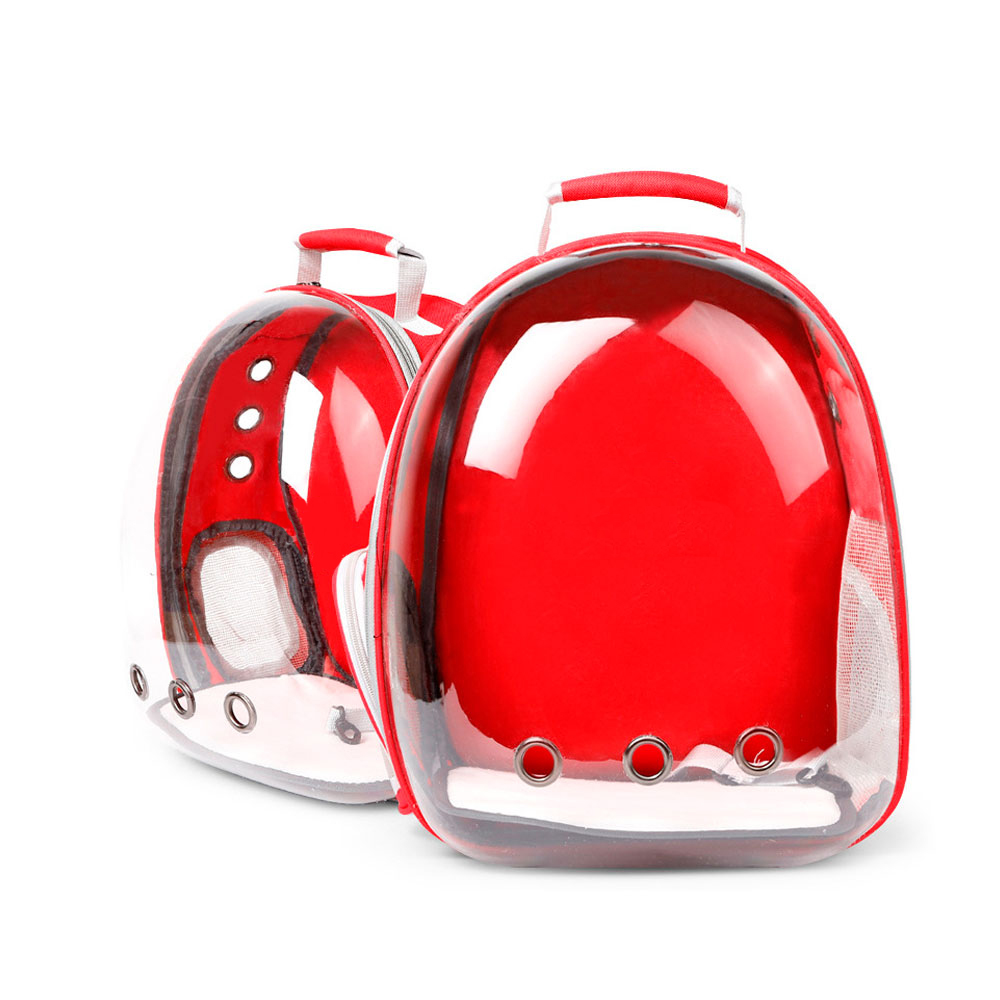 Mochila Transportadora Elegate color Rojo para Mascota