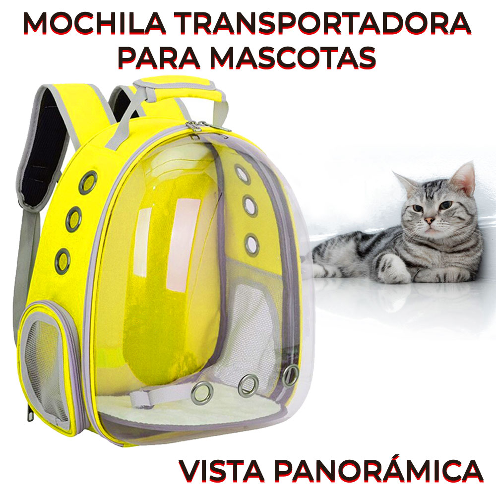 Foto 3 pulgar | Mochila Transportadora Elegate color Rojo para Mascota