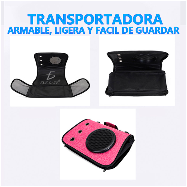 Foto 5 pulgar | Mochila Transportadora Elegate para Mascota