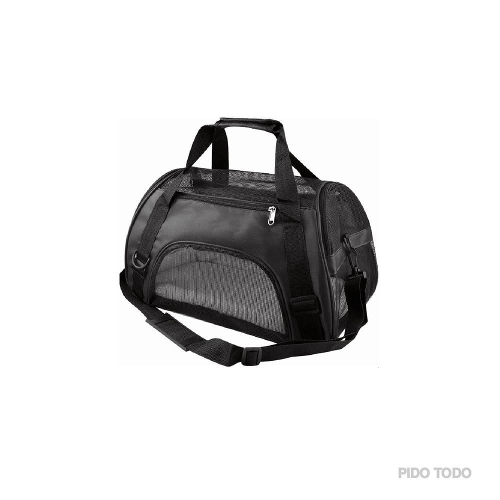 Foto 9 pulgar | Bolsa Transportadora de Mascotas Poli Pets PP-TPMBK-GD color Negro