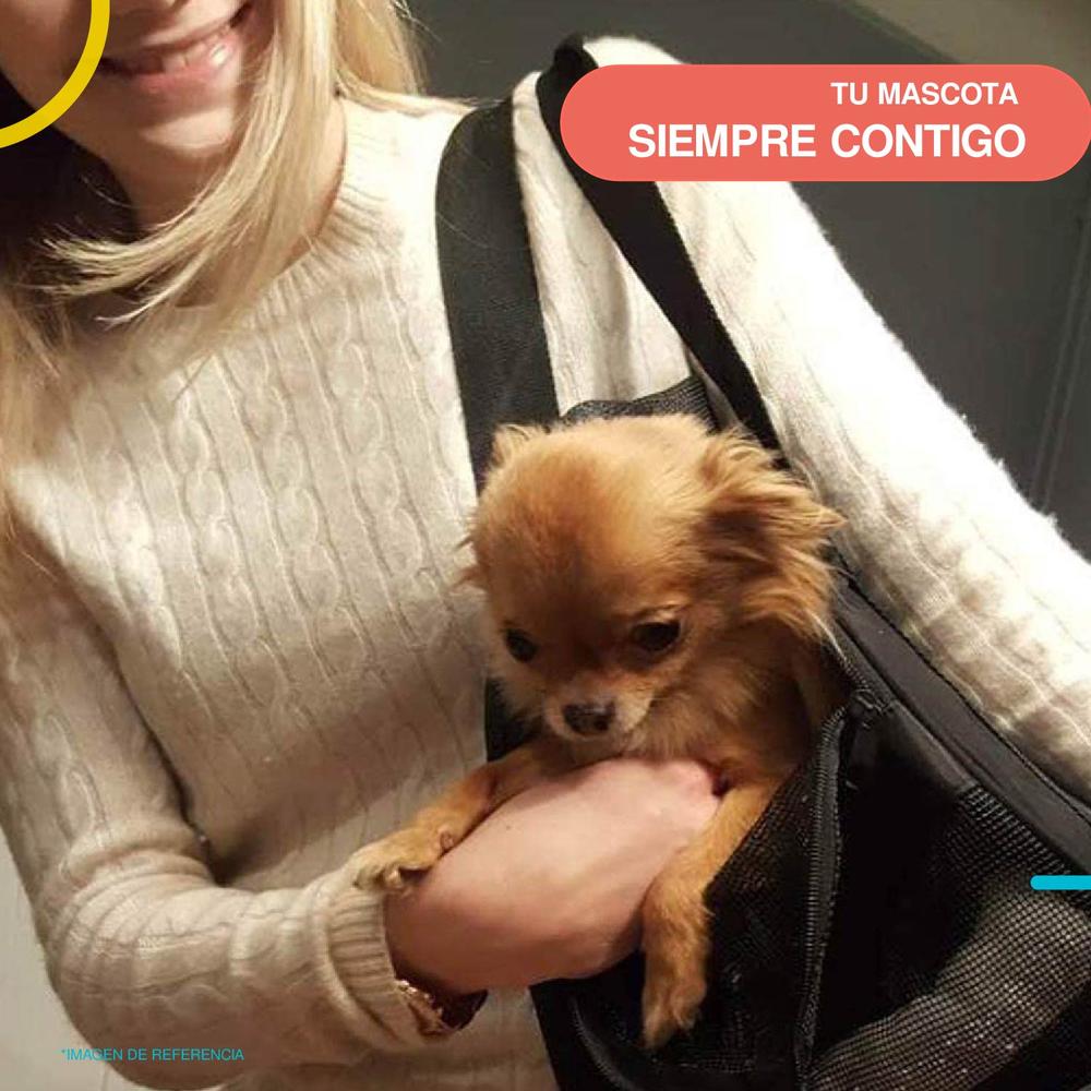 Foto 4 pulgar | Bolsa Transportadora de Mascotas Poli Pets PP-TPMPK-MD color Negro