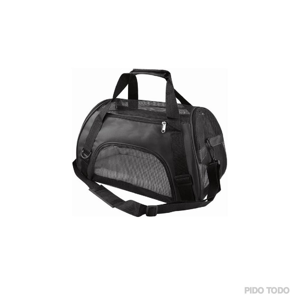 Foto 9 pulgar | Bolsa Transportadora de Mascotas Poli Pets PP-TPMPK-MD color Negro