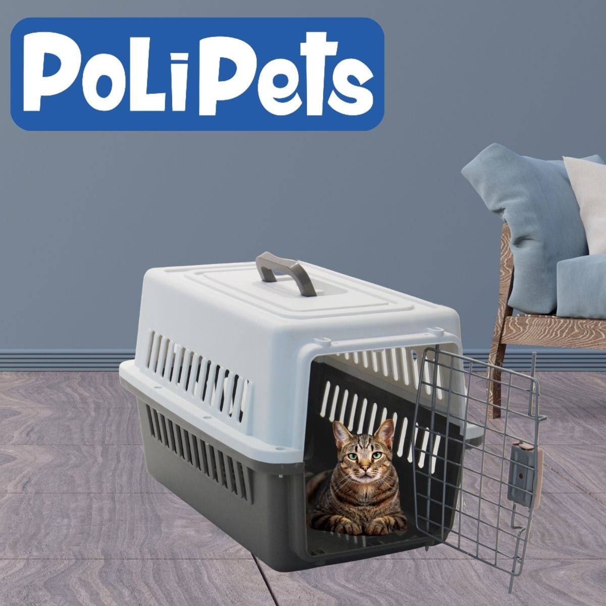 Foto 6 pulgar | Transportador Poli Pets PP-TKE-GD Para Mascota Tamaño Grande