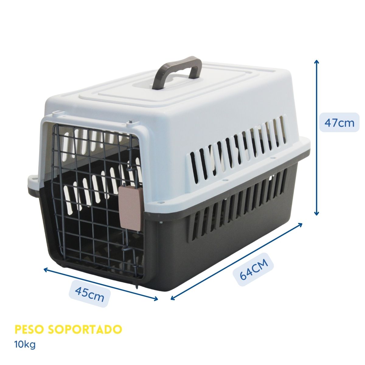 Foto 7 pulgar | Transportador Poli Pets PP-TKE-GD Para Mascota Tamaño Grande