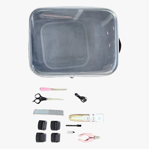 Foto 3 pulgar | Kit Para Mascota Mochila Y Rasuradora para mascotas Obten de  Regalo 1 Dispensador De Alimentos