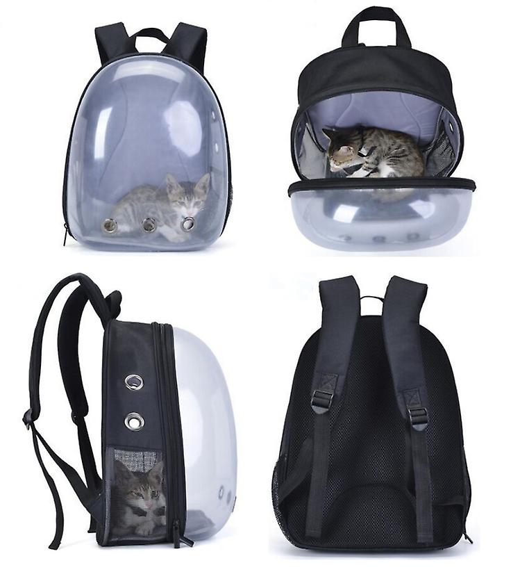 Foto 3 pulgar | Mochila Transpirable Panorámica Transparente Para Mascotas, 30 Kg - Venta Internacional.