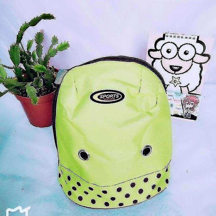 Bolsa De Transporte De Mascotas Huoguo Para Mascotas Pequeñas, Hámster Y Conejo, Color Verde - Venta Internacional.