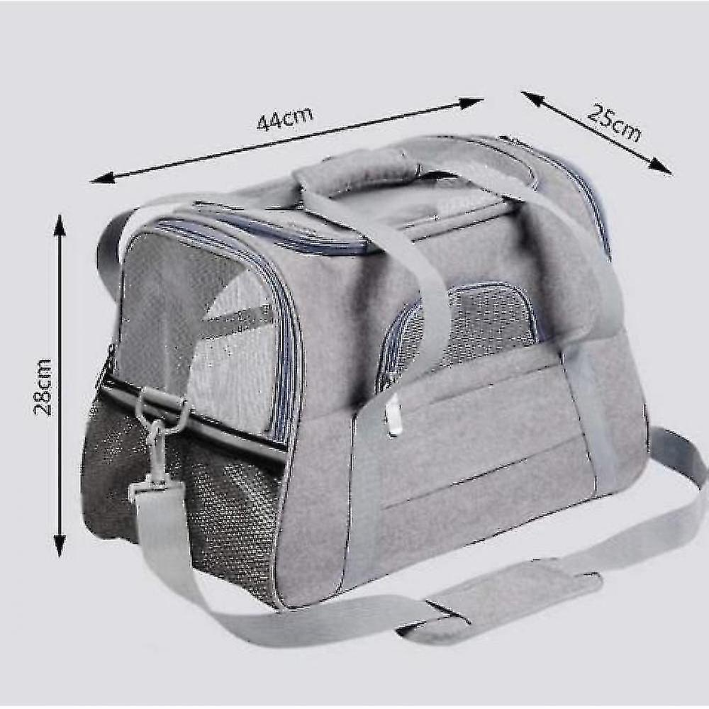 Bolsa De Viaje Para Mascotas Huoguo, Multifuncional, Plegable, Para Perros, Color Gris - Venta Internacional.