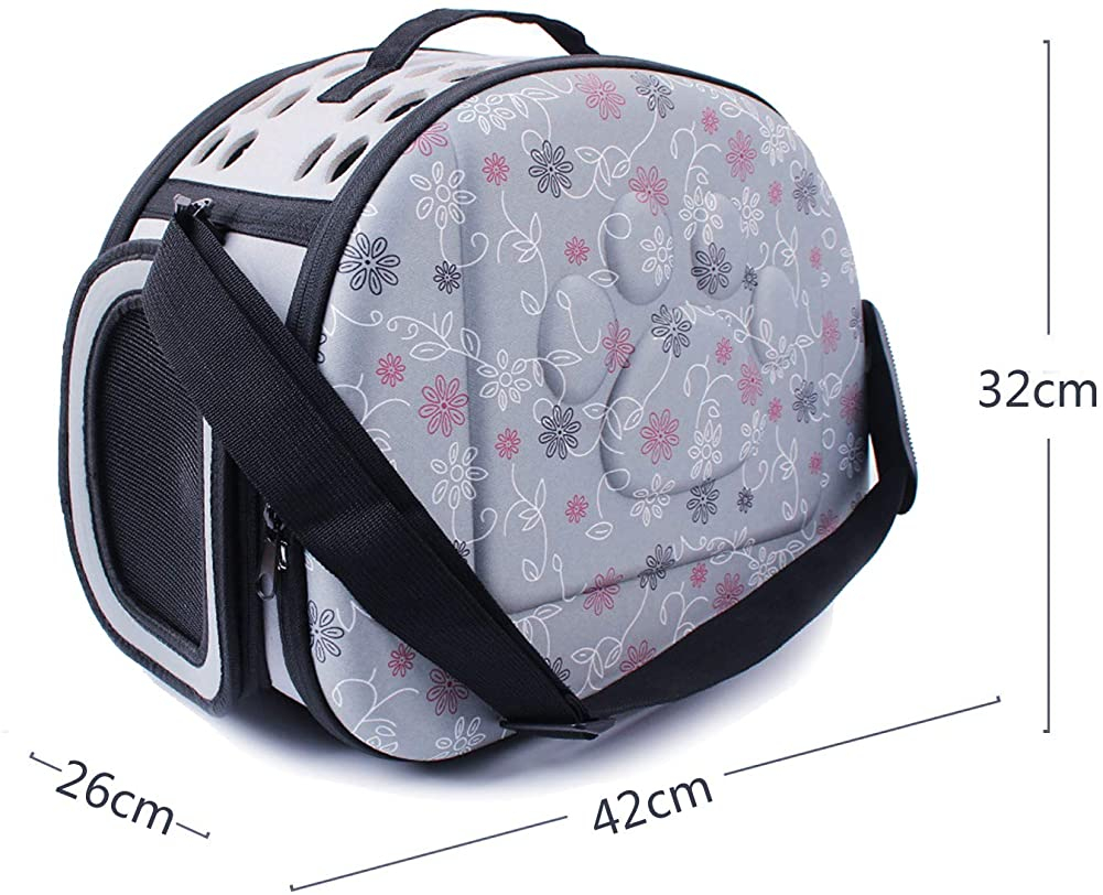 Foto 6 pulgar | Bolsa De Transporte Para Mascotas Jieyou Para Perros, Gatos Y Conejos De Hasta 8 Kg (gris) - Venta Internacional.