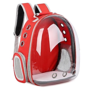 Foto 1 | Mochila De Viaje Para Mascotas Huoguo, Transpirable Y Transparente - Venta Internacional.