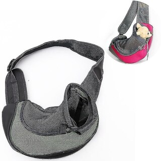 Foto 1 | Bolsa Bandolera Para Mascotas, Manos Libres, Reversible, Para Perros Y Gatos - Venta Internacional.