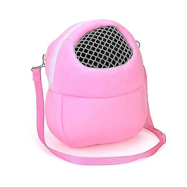 Foto 2 pulgar | Bolsa De Transporte Para Hámsteres Para Mascotas, Jaula Para Pájaros, Baños Para Pájaros Huoguo Pink - Venta Inte