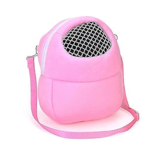 Foto 1 | Bolsa De Transporte Para Hámsteres Para Mascotas, Jaula Para Pájaros, Baños Para Pájaros Huoguo Pink - Venta Inte