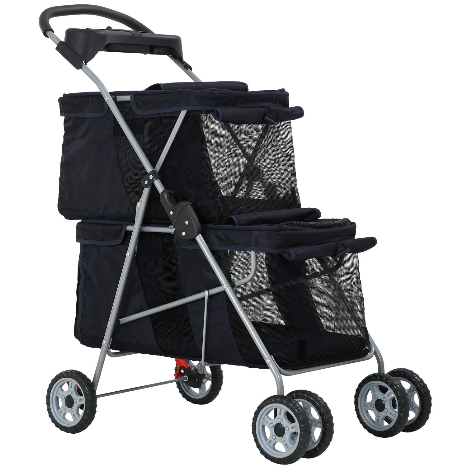 Bolsa De Transporte Bestpet Stroller Para Perros Y Gatos, Para Niños Pequeños, Talla M - Venta Internacional.