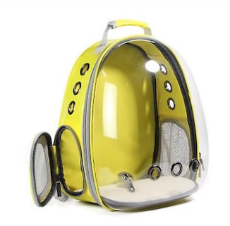 Foto 2 | Mochila Para Mascotas Sanlin Beans Space Capsule Design - Venta Internacional.