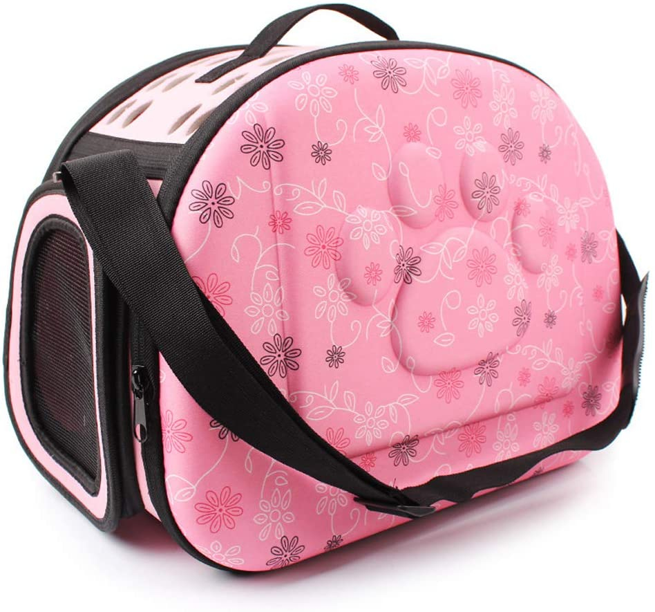 Bolsa De Transporte Para Mascotas Jieyou Para Perros, Gatos Y Conejos De Hasta 8 Kg (rosa) - Venta Internacional.