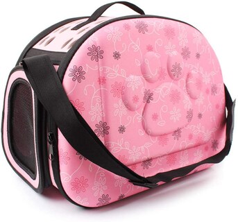 Foto 1 | Bolsa De Transporte Para Mascotas Jieyou Para Perros, Gatos Y Conejos De Hasta 8 Kg (rosa) - Venta Internacional.