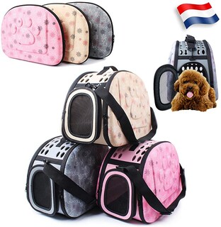Foto 2 | Bolsa De Transporte Para Mascotas Jieyou Para Perros, Gatos Y Conejos De Hasta 8 Kg (rosa) - Venta Internacional.