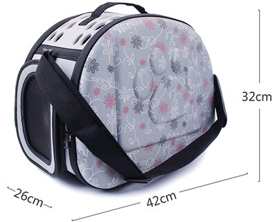 Foto 5 | Bolsa De Transporte Para Mascotas Jieyou Para Perros, Gatos Y Conejos De Hasta 8 Kg (rosa) - Venta Internacional.