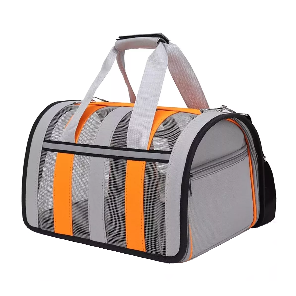 Bolsa De Mascotas Plegable Transportadora Eo Safe Imports Esi-17810 Gris