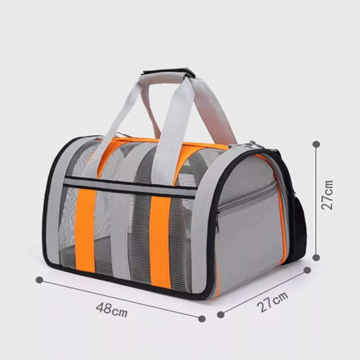 Foto 3 pulgar | Bolsa De Mascotas Plegable Transportadora Eo Safe Imports Esi-17810 Gris