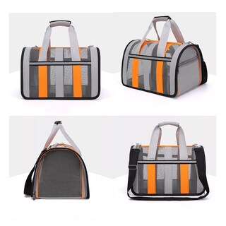 Foto 3 | Bolsa De Mascotas Plegable Transportadora Eo Safe Imports Esi-17810 Gris
