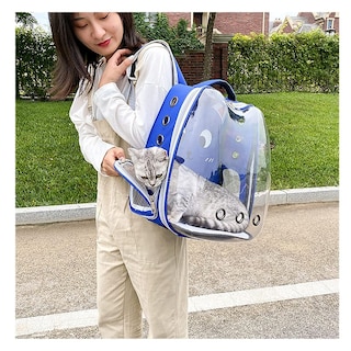 Foto 3 | Mochila Tipo Burbuja con Diseño de Orejitas de Gato Roja
