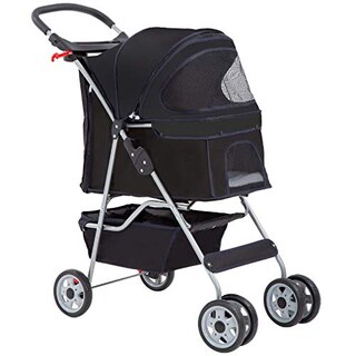 Foto 1 | Transportín Plegable De Viaje Bestpet Stroller Para Gatos Y Perros - Venta Internacional.