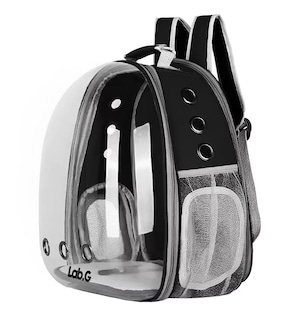 Foto 1 | Mochila Transportadora Para Perros/gatos Expandible Portátil Negro