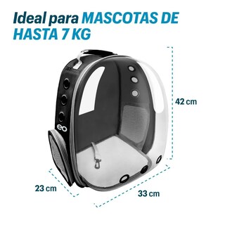 Foto 2 | Mochila Transportadora Eo Safe Imports Esi-01442-1 Color Negro