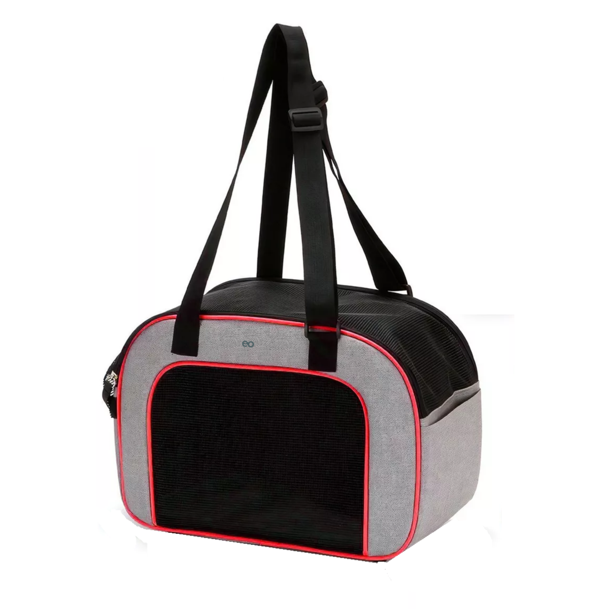 Mochila Transportadora Para Perro Y Gato Portátil Plegable Eo Safe Imports Esi-7836-1 Rojo