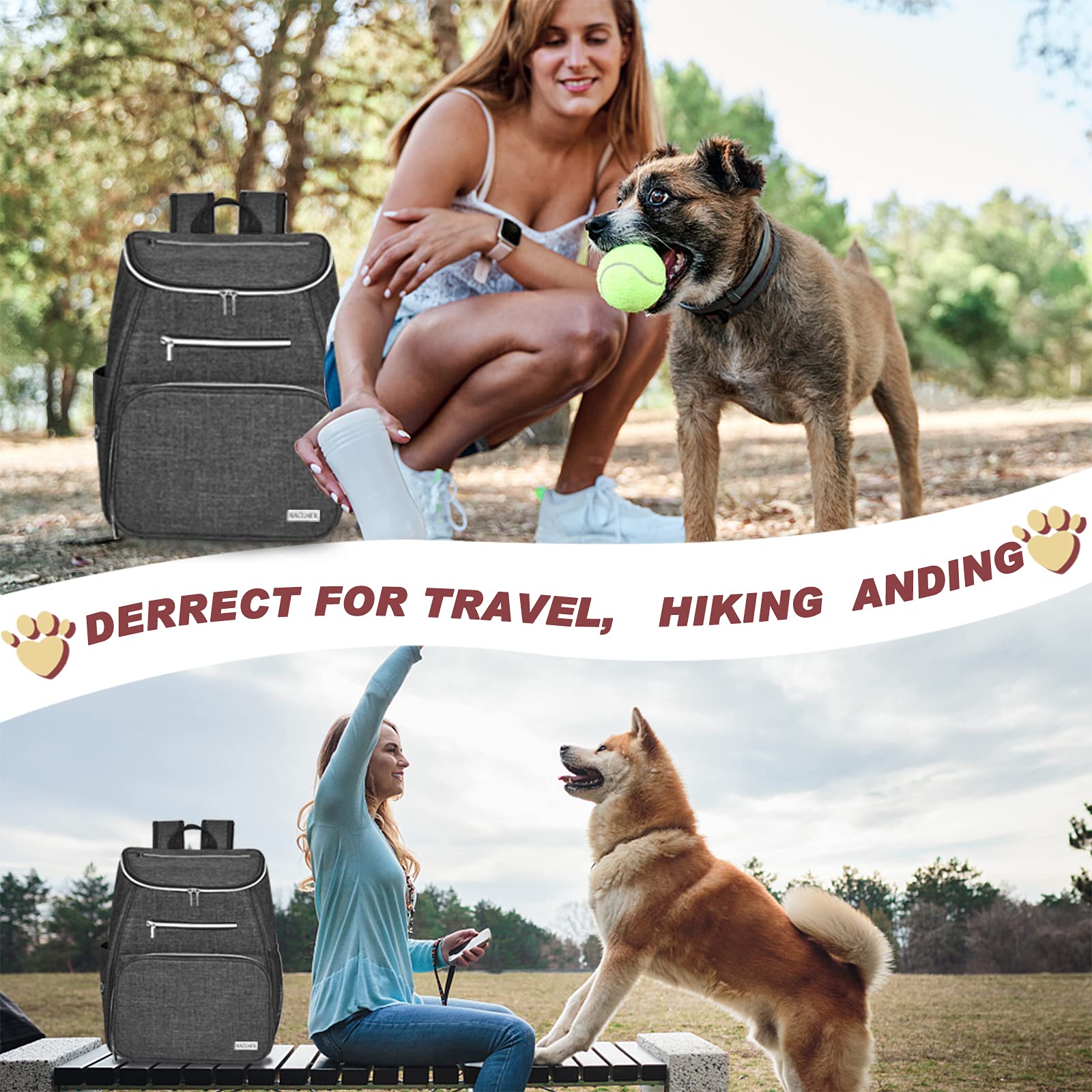 Foto 6 | Bolsa De Viaje Para Perros Baglher Airline Approved, Gris - Venta Internacional.