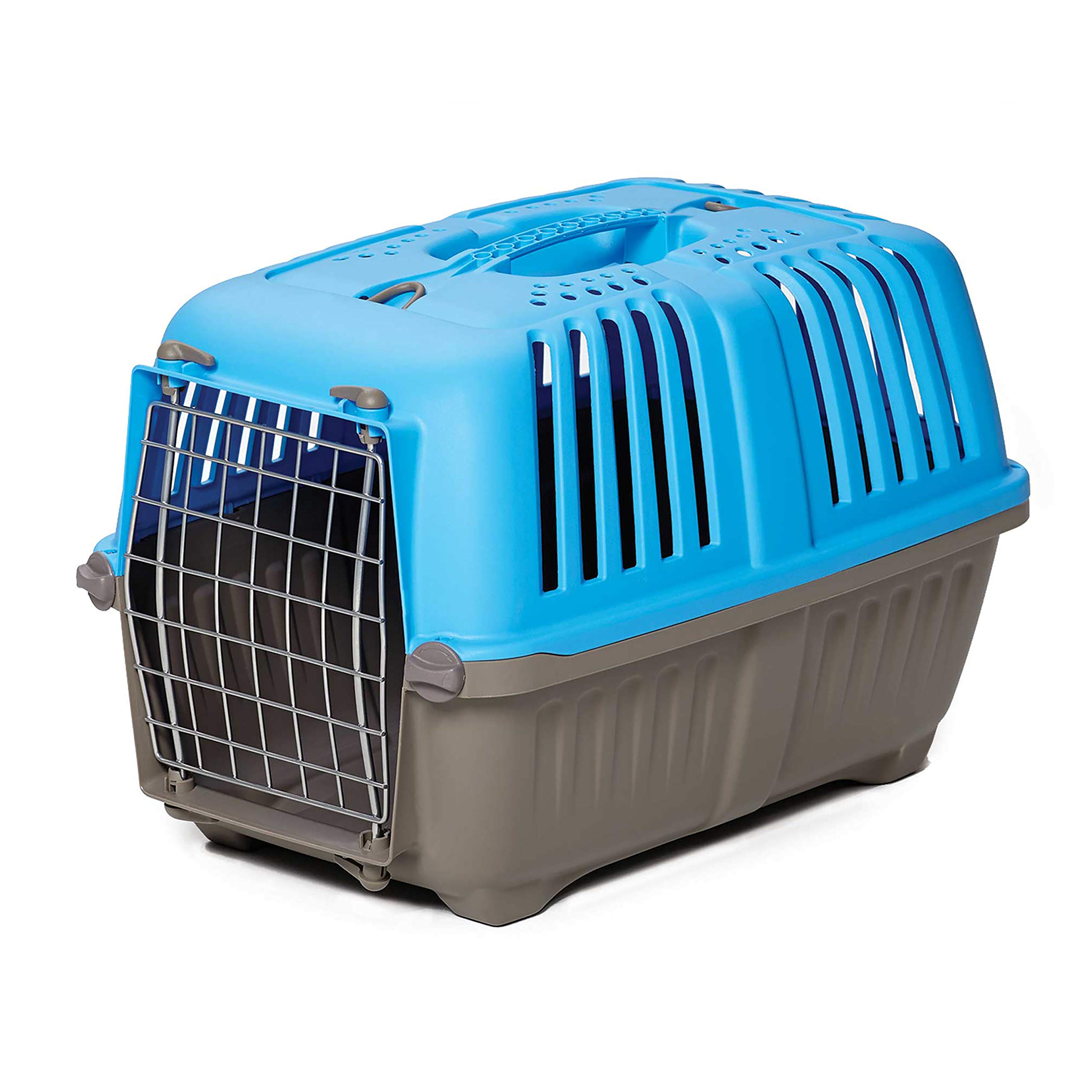 Foto 2 pulgar | Transportín Para Mascotas Midwest Homes Para Mascotas Con Lados Rígidos, Azul - Venta Internacional.