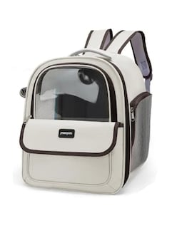 Foto 1 | Mochila Transportadora Para Perros Gatos Pequeña + Gratis Termo Güish De Regalo